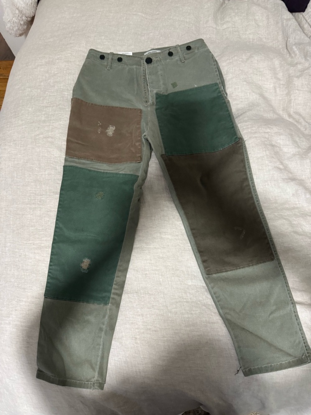 Zara green pants